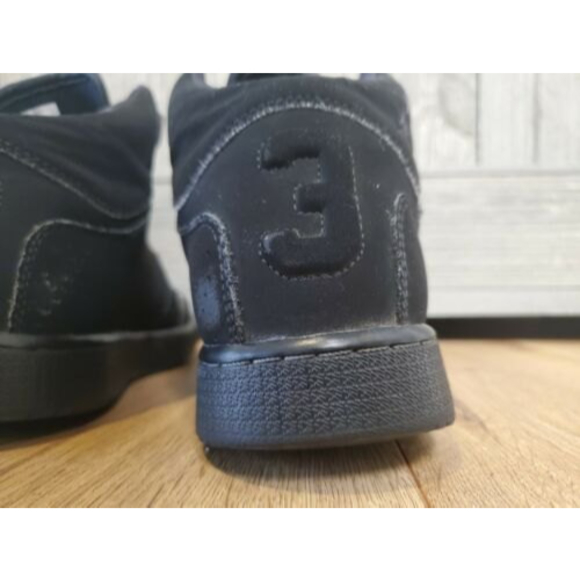 Nike Air Jordan 1 Flight 5 Premium High Top Black Sneaker Sz 7.5 Wmn 881434-001 - Picture 6 of 11